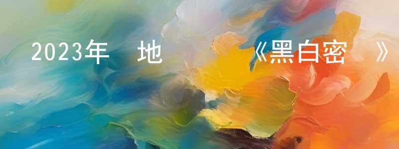 陳龍浩發布2023年內地電視劇《黑白密碼》第24集[國語字幕]迅雷下載_深夜電影